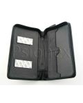 Psion Series 3/5 leather case, black, with zipper S5_LCASE_29